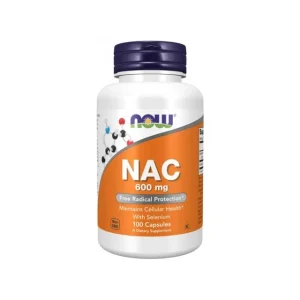 NOW Foods Nac-Acetyl Cysteine 600mg 100 Capsules