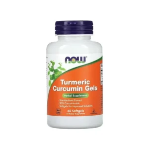 NOW Foods Turmeric Curcumin 60 softgels