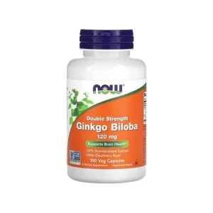 NOW Foods Ginkgo Biloba 120 mg 100 Vcaps