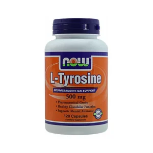 NOW Foods L-Tyrosine 120 capsules