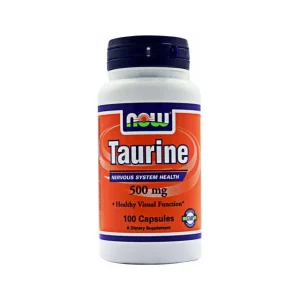 NOW Foods Taurine 500mg 100 caps