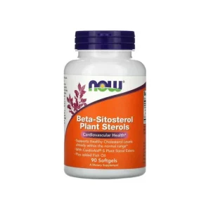 NOW Foods Beta-Sitosterol Plant Sterols 90 softgels