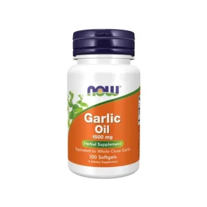 NOW Foods Garlic oil 1500mg 100 softgels