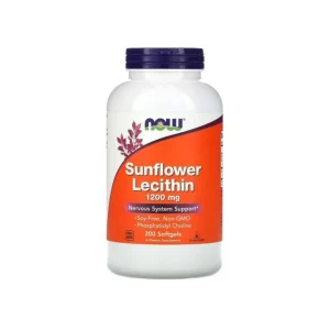 NOW Foods Sunflower Lecithin 1200mg 200 softgels