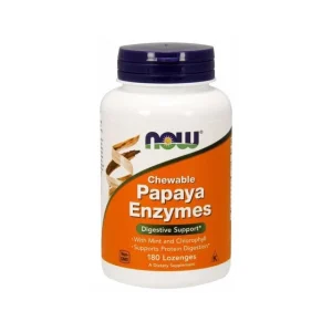 NOW Foods Papaya Enzymes 180 lozenges